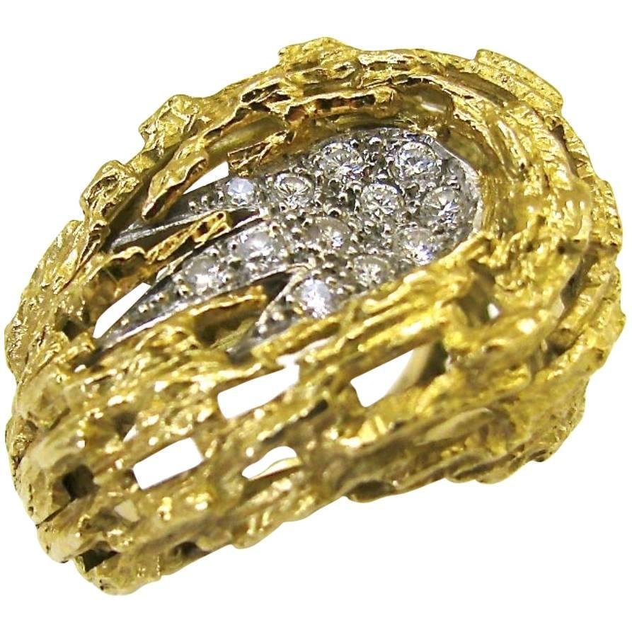 Andrew Grima Diamond Ring 1967