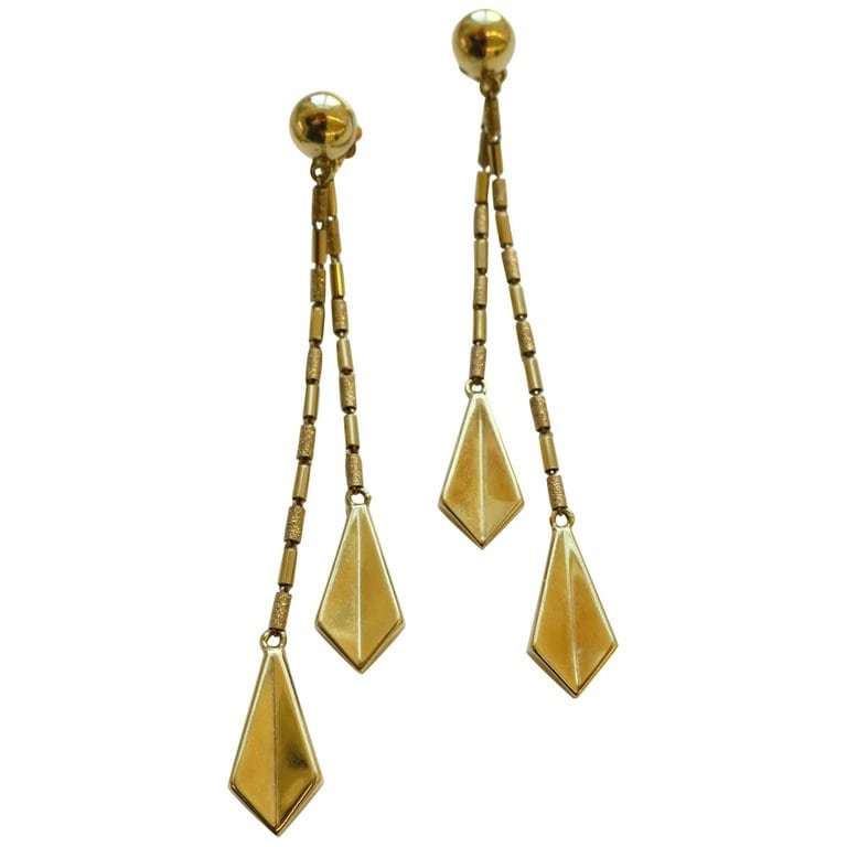 Chimento Convertable Dangle Earrings, circa 1990