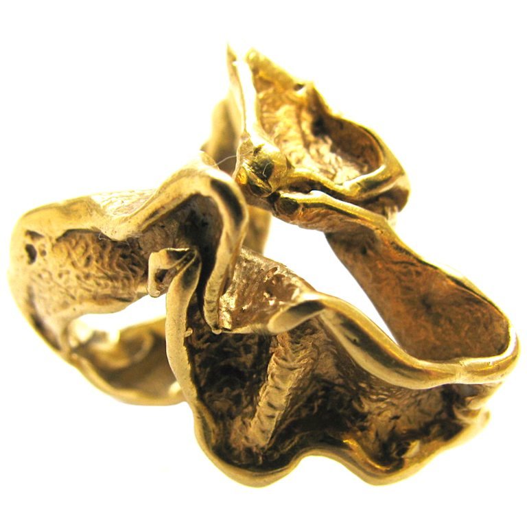GILBERT ALBERT A Gold Ring c1965