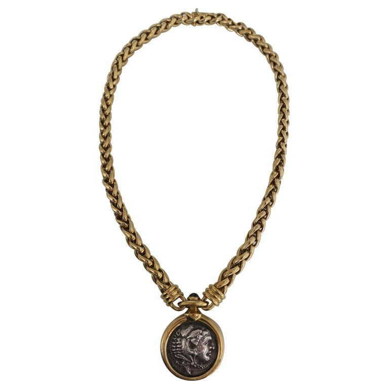 Bulgari Ancient Coin Necklace 1970s “Monete” Collection